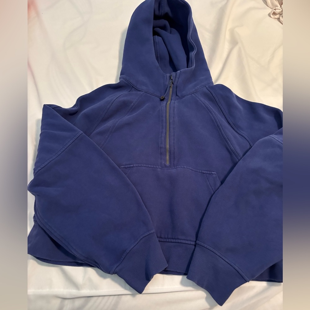 Lululemon purple scuba jacket